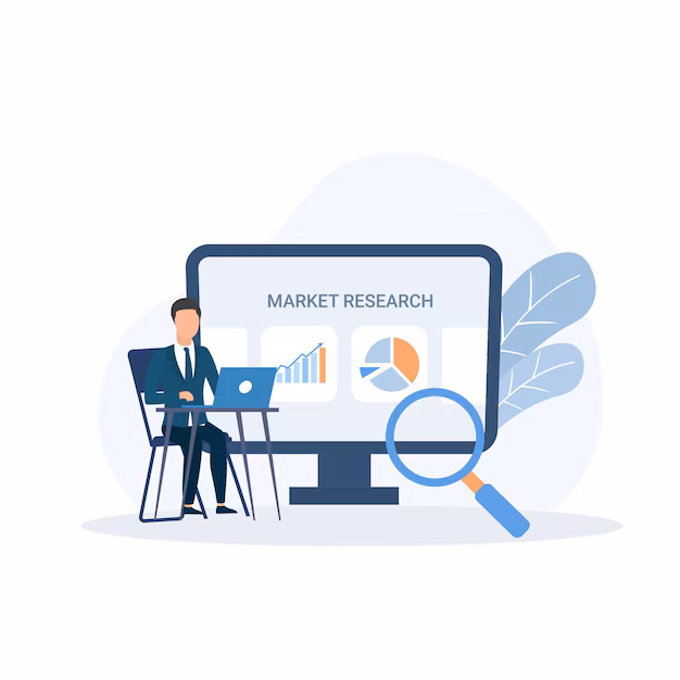 Illustration of a researcher evaluating a concept